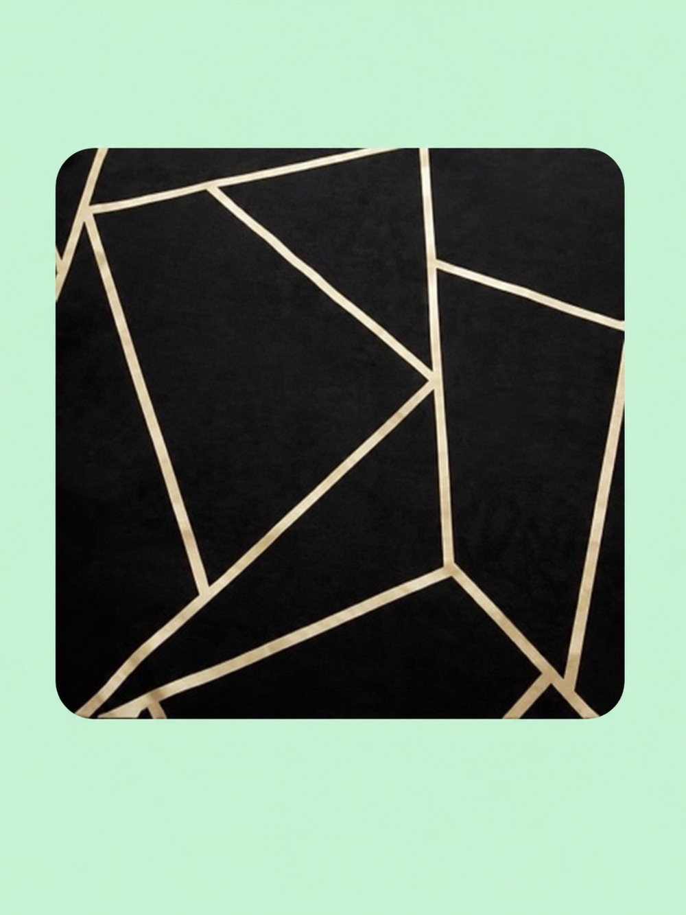 Home Collection 5-Pack 20" Geometric Polyester Dinner Napkins